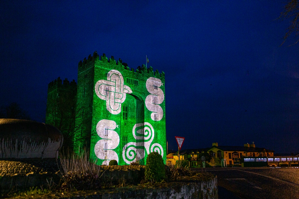 Bunratty Goes Green for St. Patrick's Day